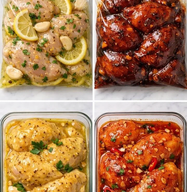 4 flavorful chicken marinades for quick and easy meal prep