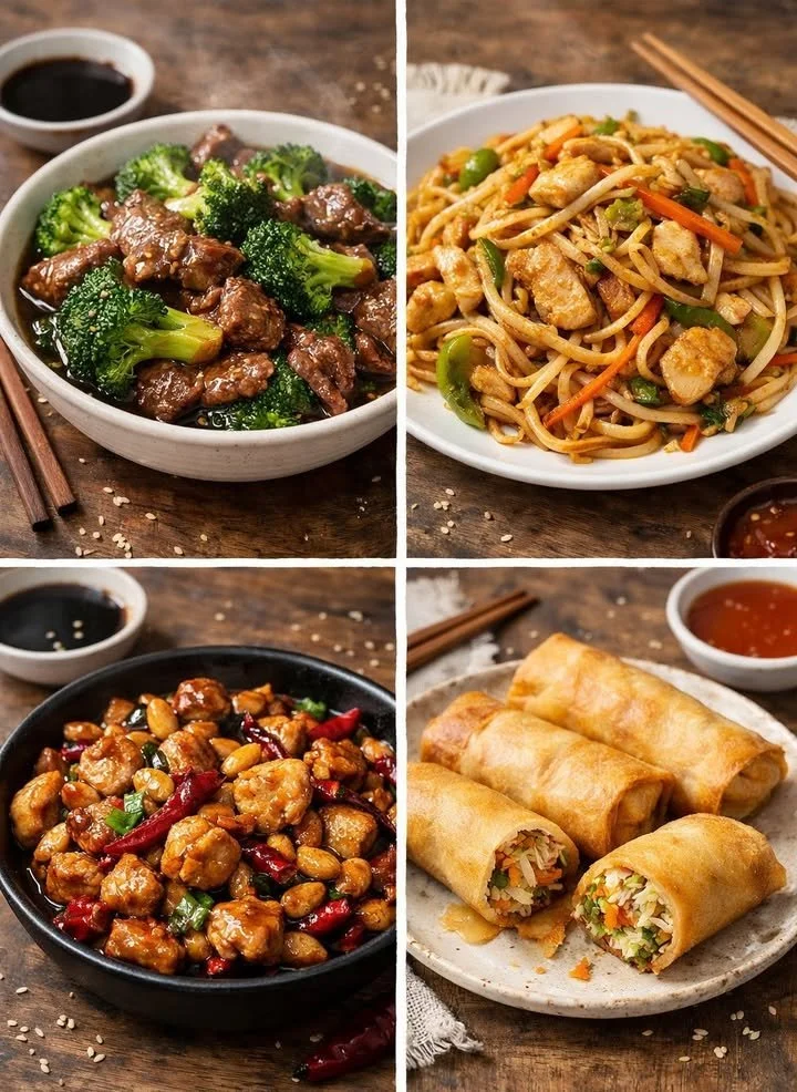 Four delicious Chinese-style recipes for authentic home cooking.