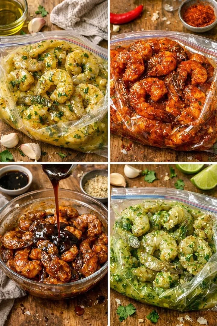 Four delicious shrimp marinades for perfect seafood flavor