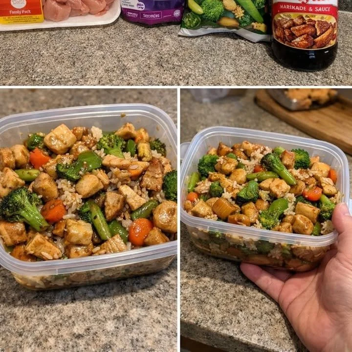 Easy chicken teriyaki stir fry with vibrant vegetables on a plate