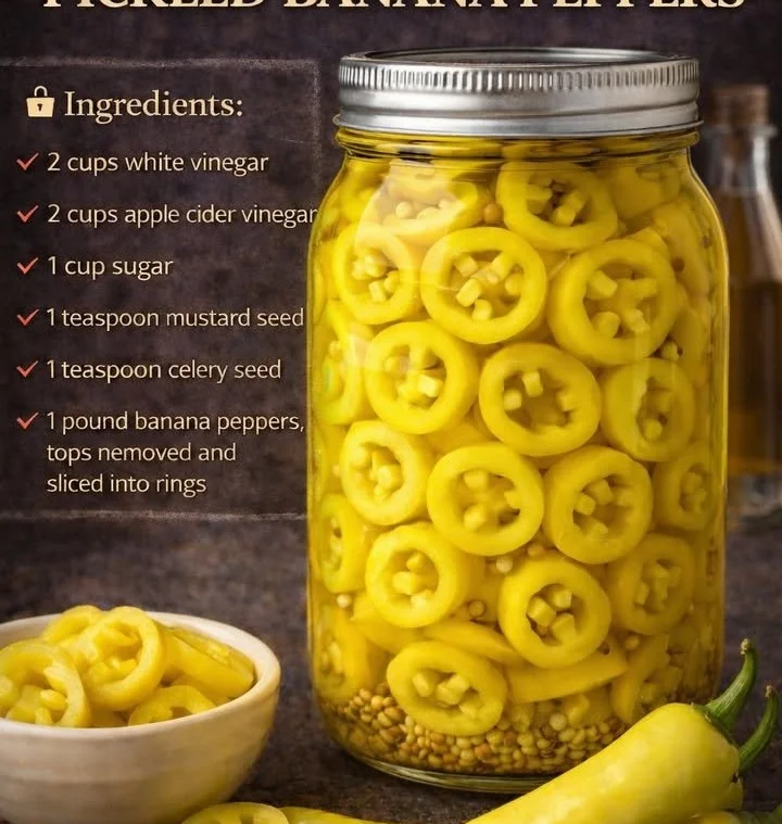 Jar of easy homemade pickles with fresh cucumbers and spices.