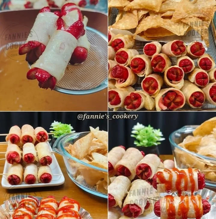 Freshly baked hotdog rolls ready for serving at a picnic or barbecue