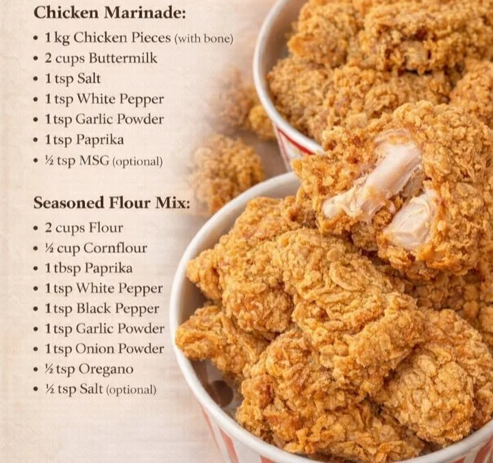 Crispy KFC-style fried chicken served on a plate