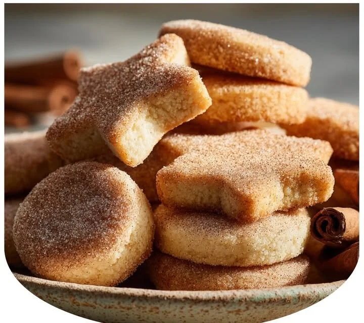 Delicious Mexican butter cookies coated in cinnamon and sugar