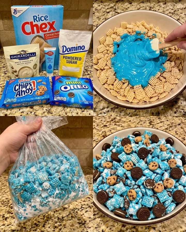 Delicious M&M's Rice Krispies Treats served on a plate.