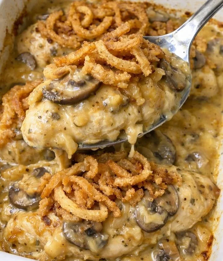 A delicious spread of dishes at my Aunt's potluck gathering