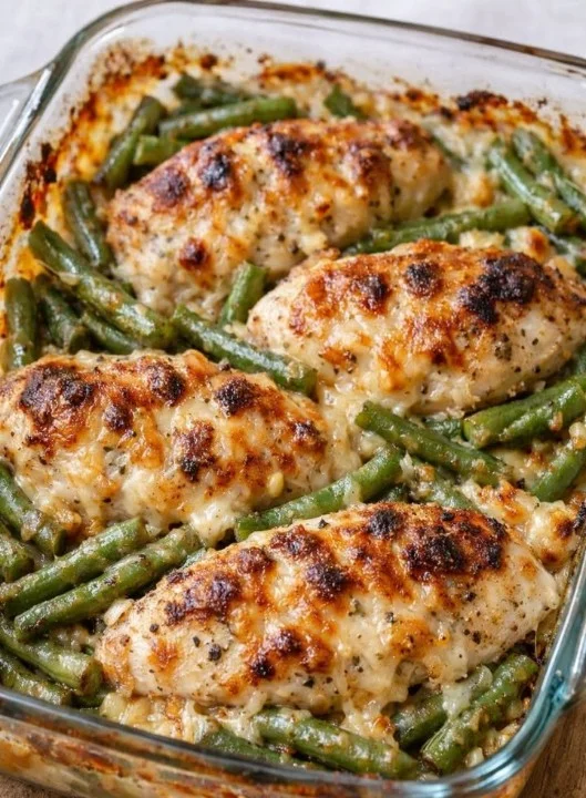 Delicious 4 ingredient recipe served at a potluck gathering