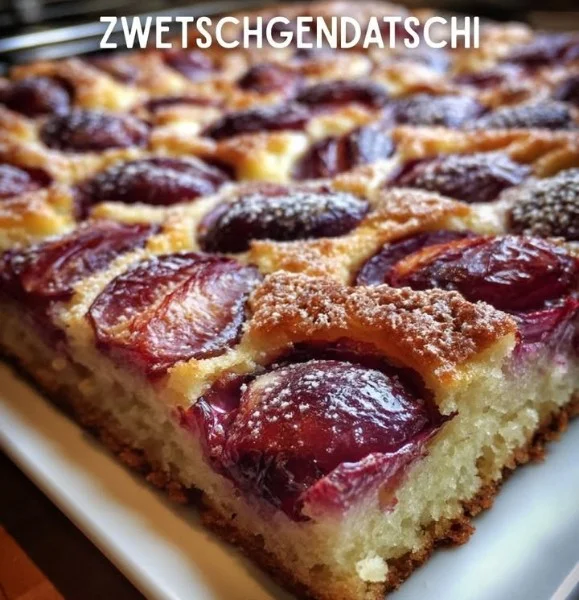 Deliciously baked plum cake with fresh plums and spices for a festive treat.