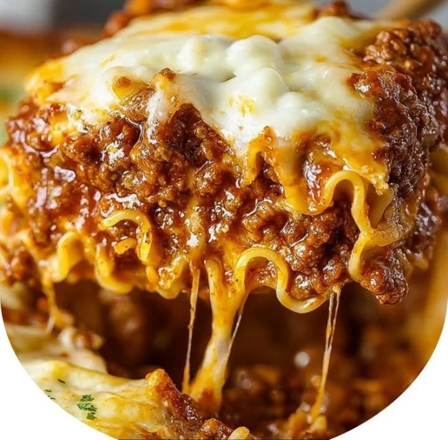 Delicious Sloppy Joe Casserole with ground beef and cheese