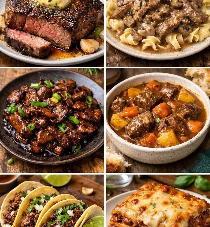 Delicious homemade beef recipes for easy cooking