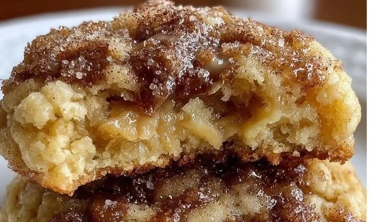 Delicious brown sugar cinnamon butter cookies freshly baked on a cooling rack