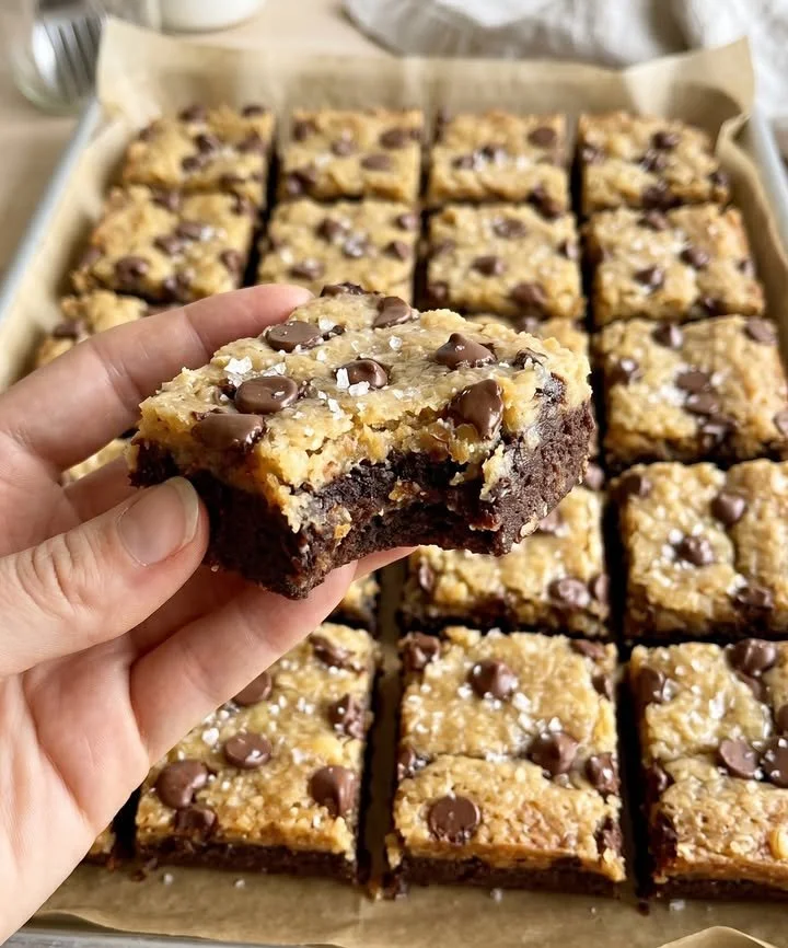 A plate of delicious healthy brownies made with nutritious ingredients