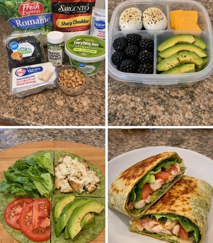 Healthy Protein Box with assorted snacks for nutrition and energy