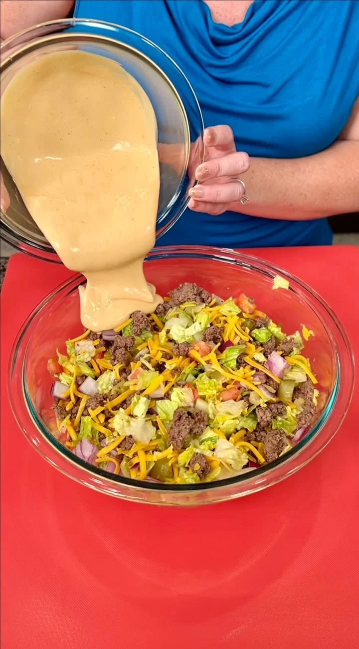 Big Mac Chopped Salad featuring fresh ingredients and bold flavors