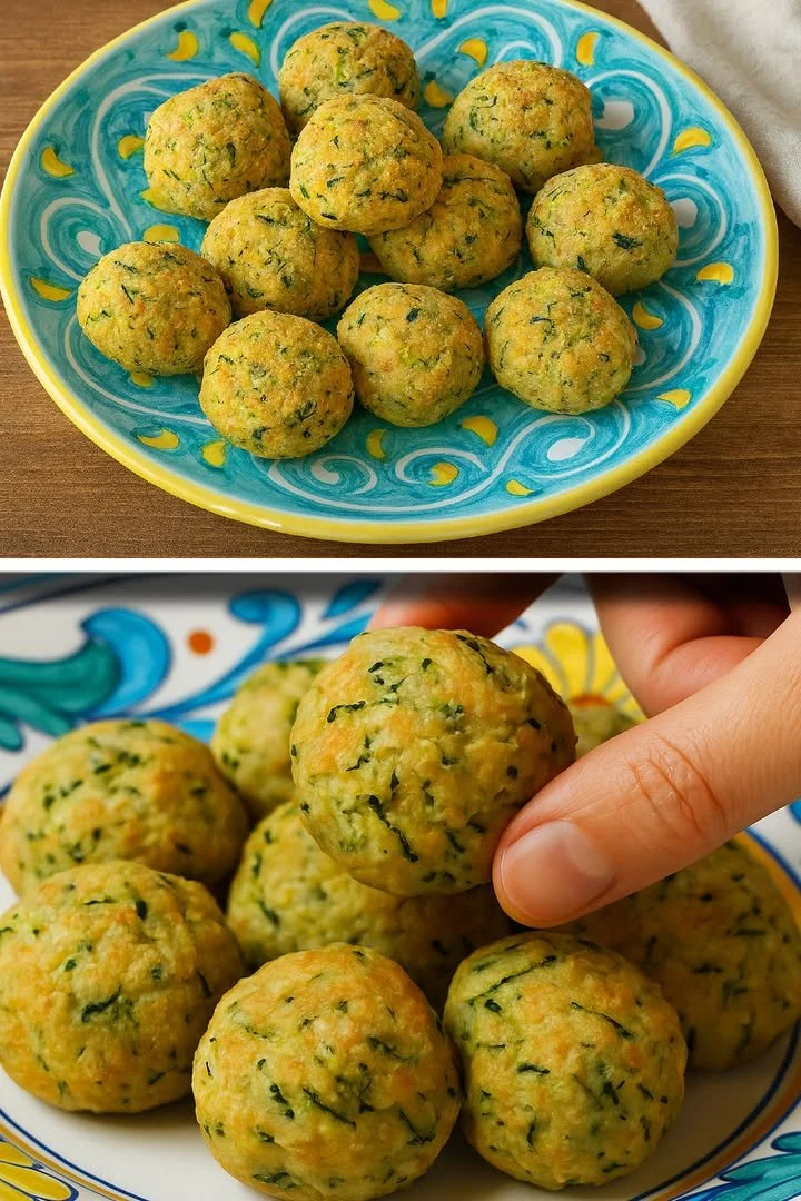 Polpette di zucchine senza pane e farina, ricetta leggera e gustosa