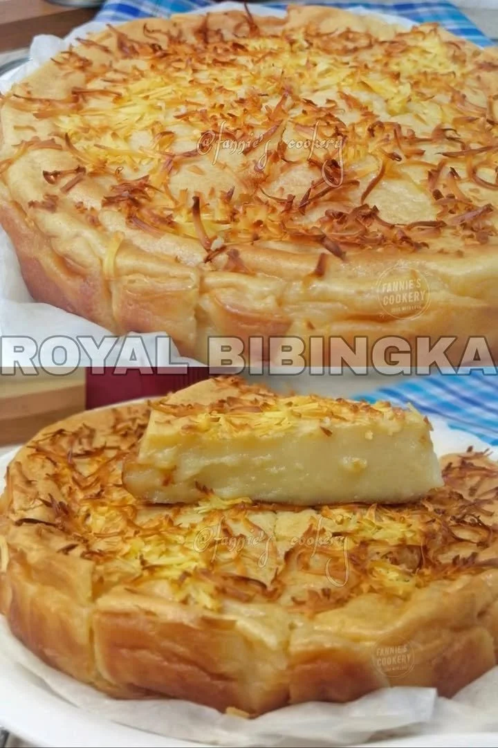 Delicious Royal Rice Cake served on a traditional plate