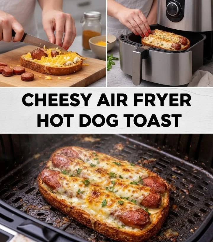 Melted cheese on crispy toast, a delicious cheese toast dish served with herbs.