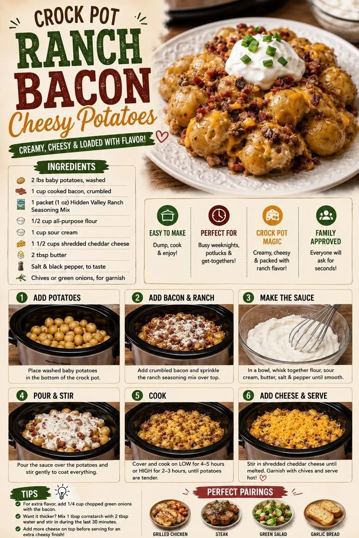 Delicious loaded crack potatoes topped with cheese and bacon for a perfect side dish.