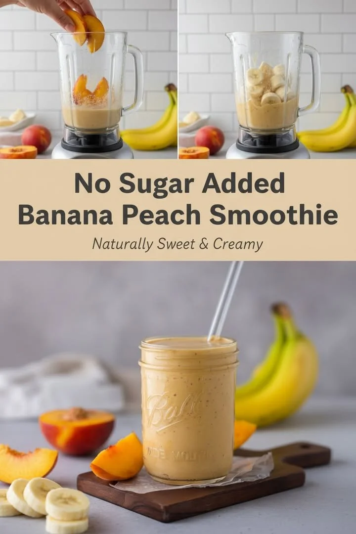 Delicious no sugar added smoothie with fresh fruits and vegetables
