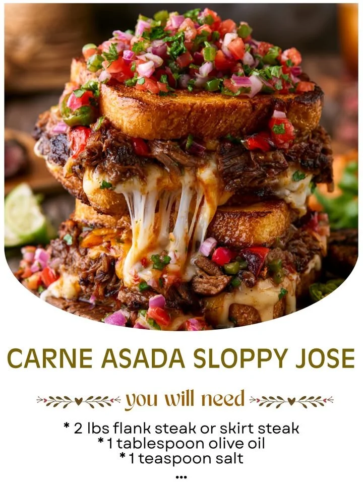 Delicious grilled meat sloppy joe served on a toasted bun with toppings