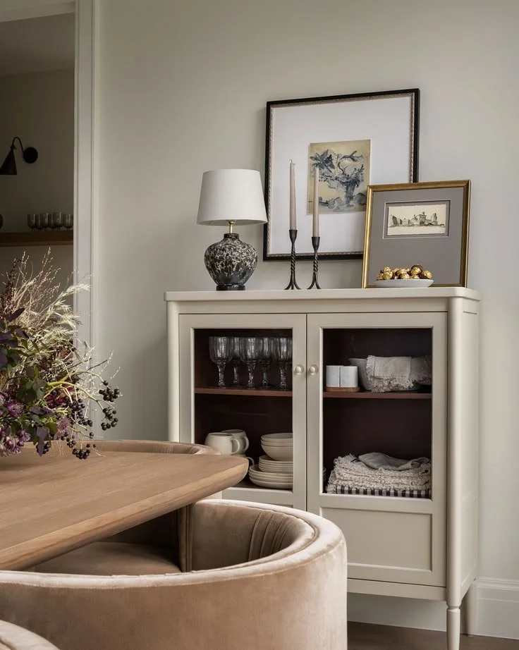 Highgate Glass Cabinet by McGee & Co., elegant premium display cabinet.
